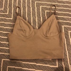 Silence + Noise tan top